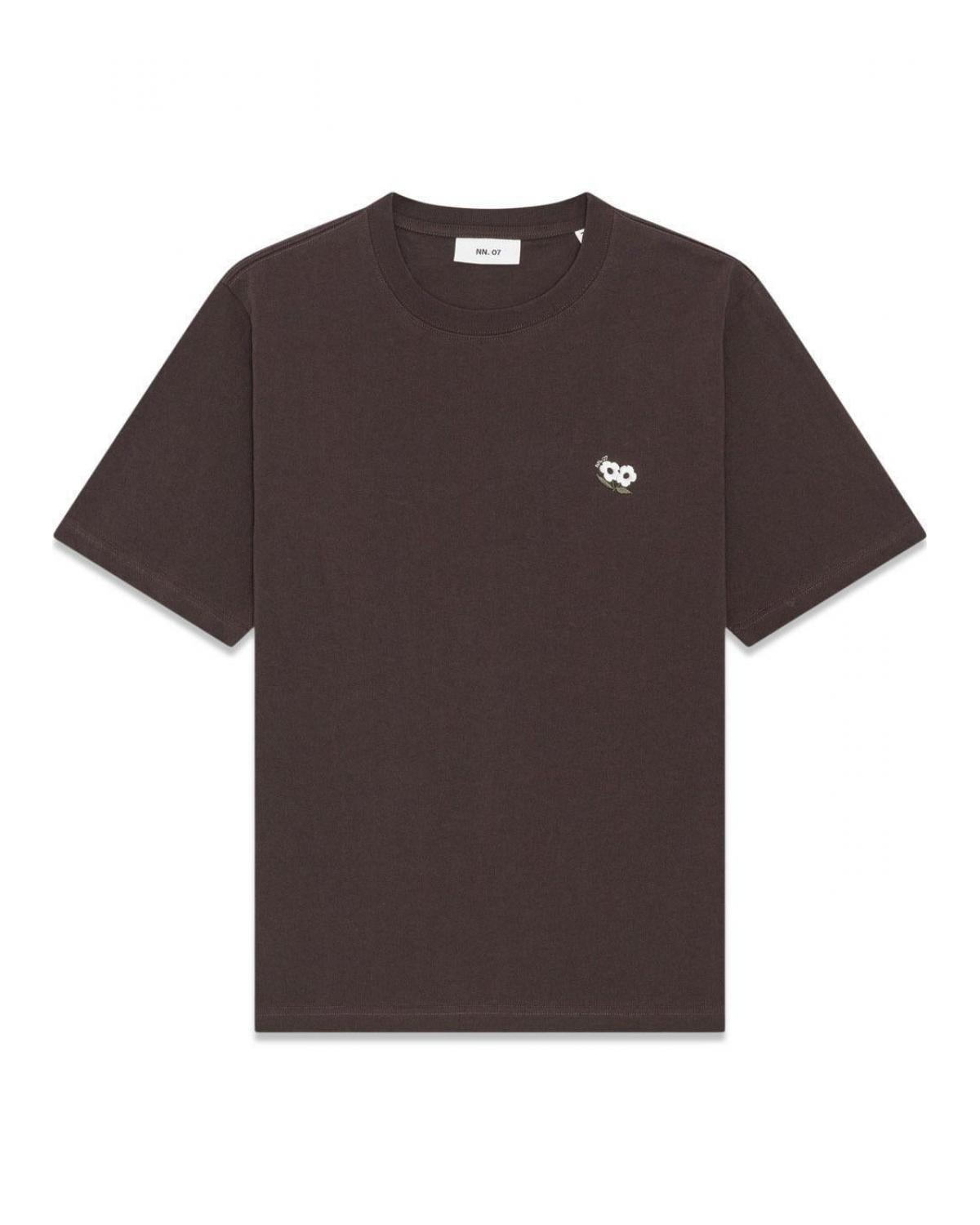 TEE SHIRT NN07 EMBRO DEEP TRUFFE MARRON