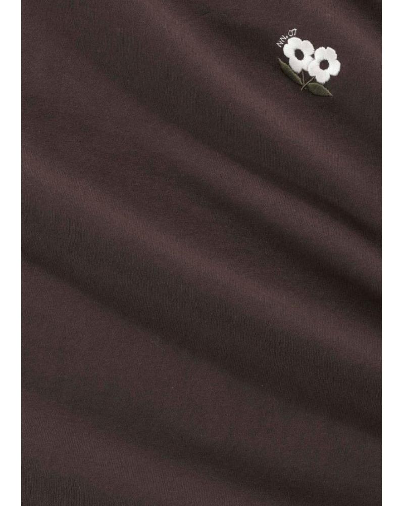 TEE SHIRT NN07 EMBRO DEEP TRUFFE MARRON
