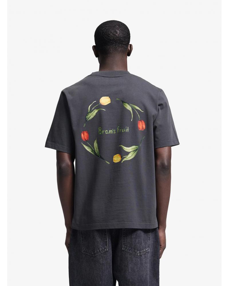 TEE SHIRT BRAMS FRUIT FLORA GRIS