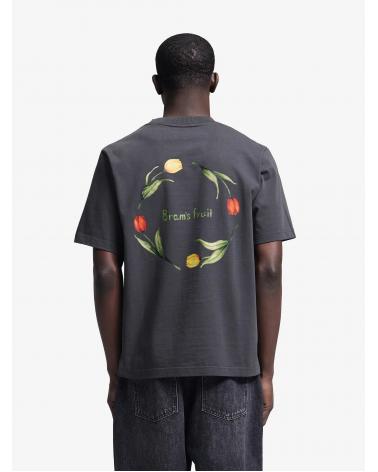 TEE SHIRT BRAMS FRUIT FLORA GRIS