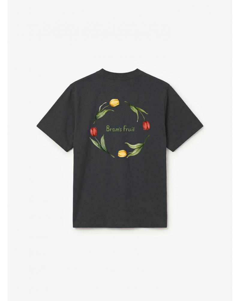 TEE SHIRT BRAMS FRUIT FLORA GRIS