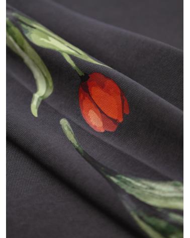 TEE SHIRT BRAMS FRUIT FLORA GRIS