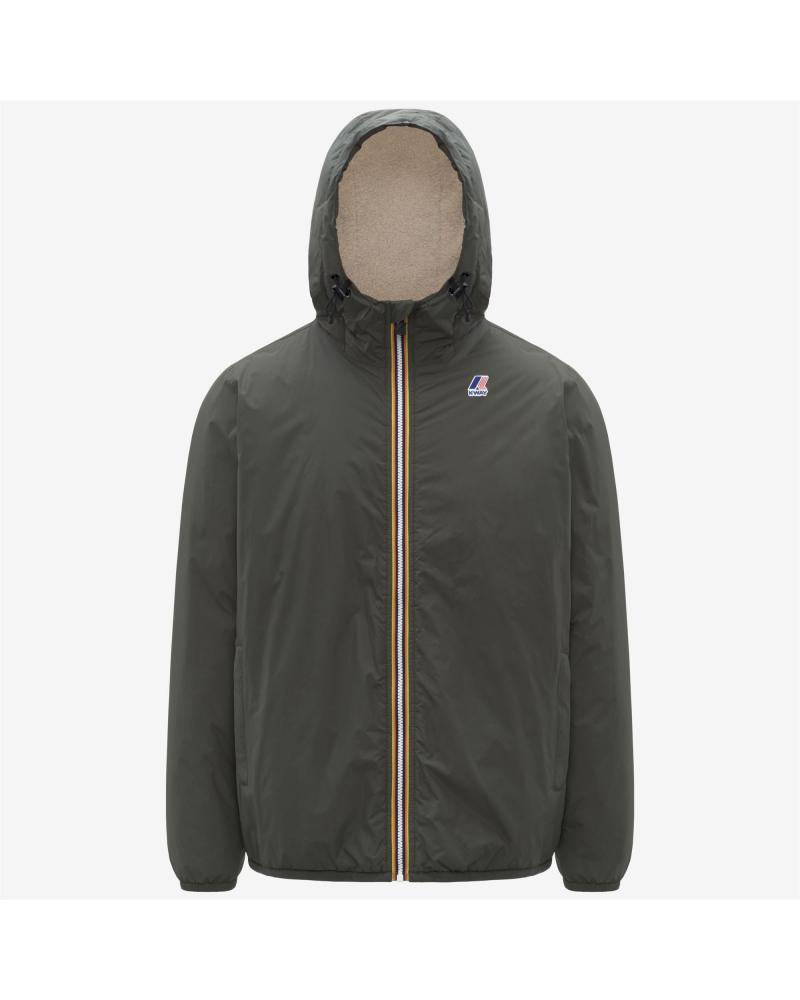 Blouson K-WAY  Le Vrai 4.0 Claude Orsetto Green  Black  KAKI