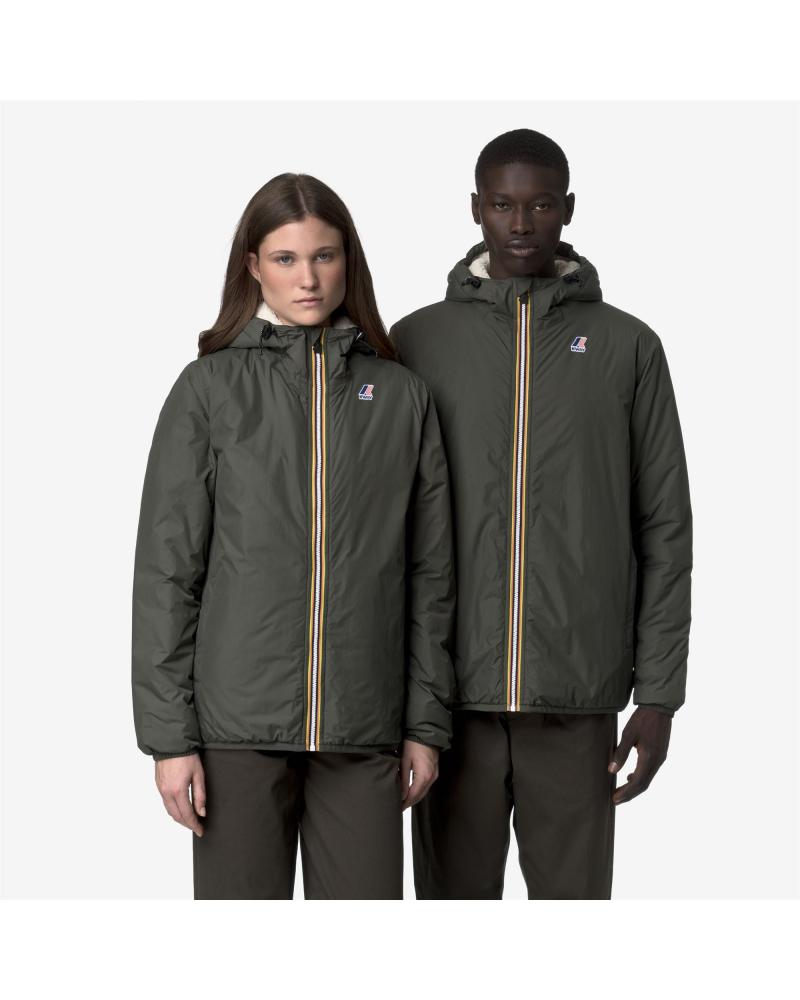 Blouson K-WAY  Le Vrai 4.0 Claude Orsetto Green  Black  KAKI
