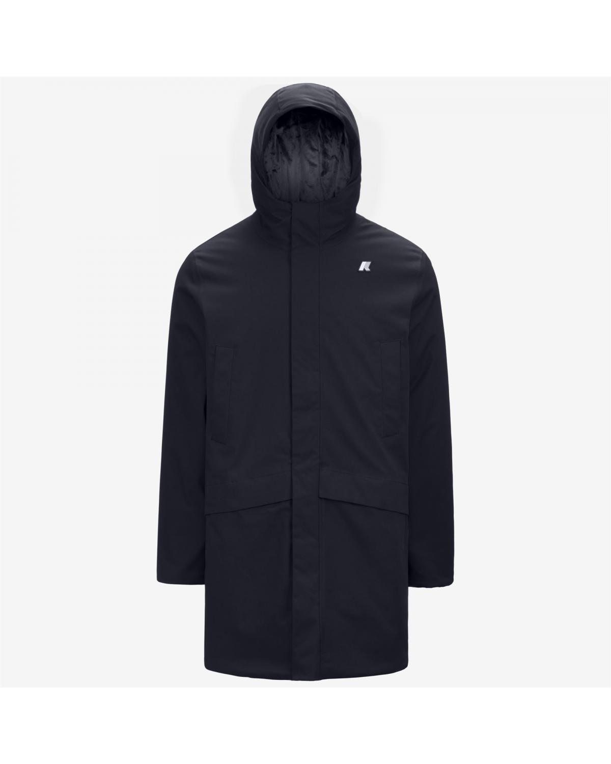 Veste K-WAY Jarno Twill Marmotta Blue  Marine