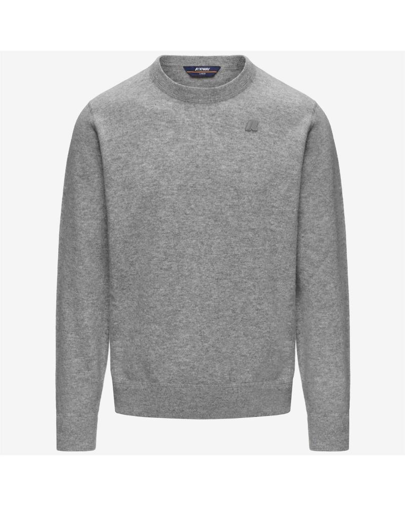PULL K-WAY SEBASTIEN FLEECE STICH  GRIS