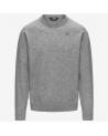PULL K-WAY SEBASTIEN FLEECE STICH  GRIS
