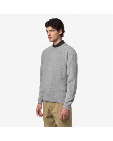 PULL K-WAY SEBASTIEN FLEECE STICH  GRIS