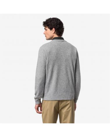 PULL K-WAY SEBASTIEN FLEECE STICH  GRIS