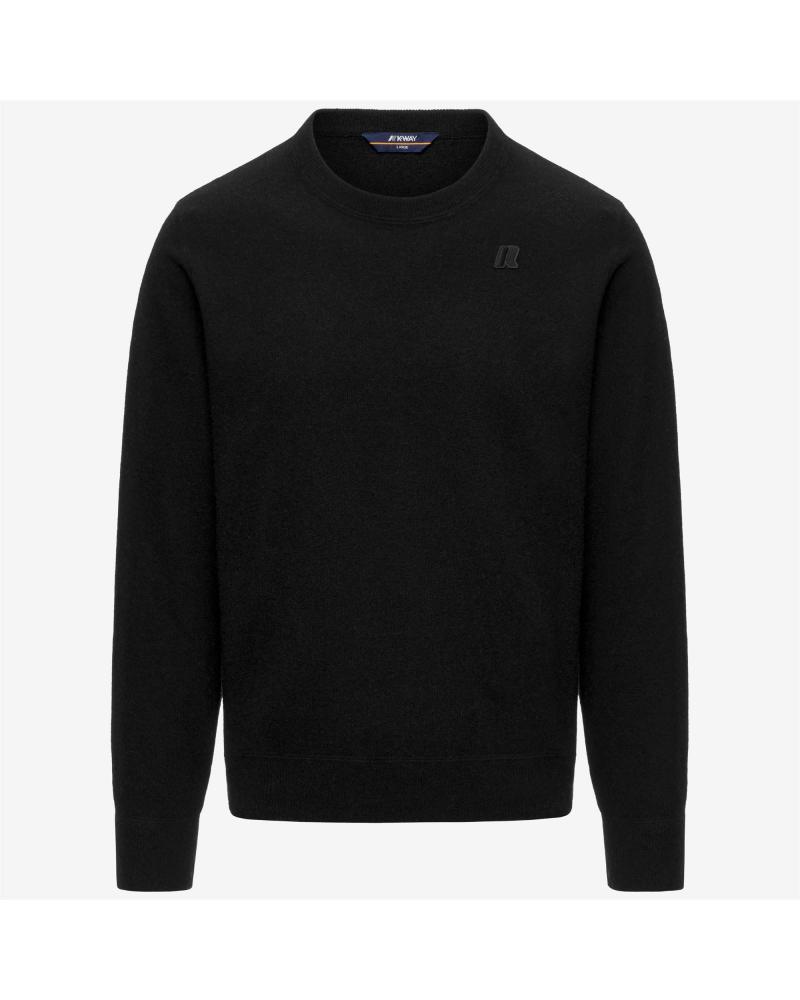 PULL K-WAY SEBASTIEN FLEECE STICH NOIR