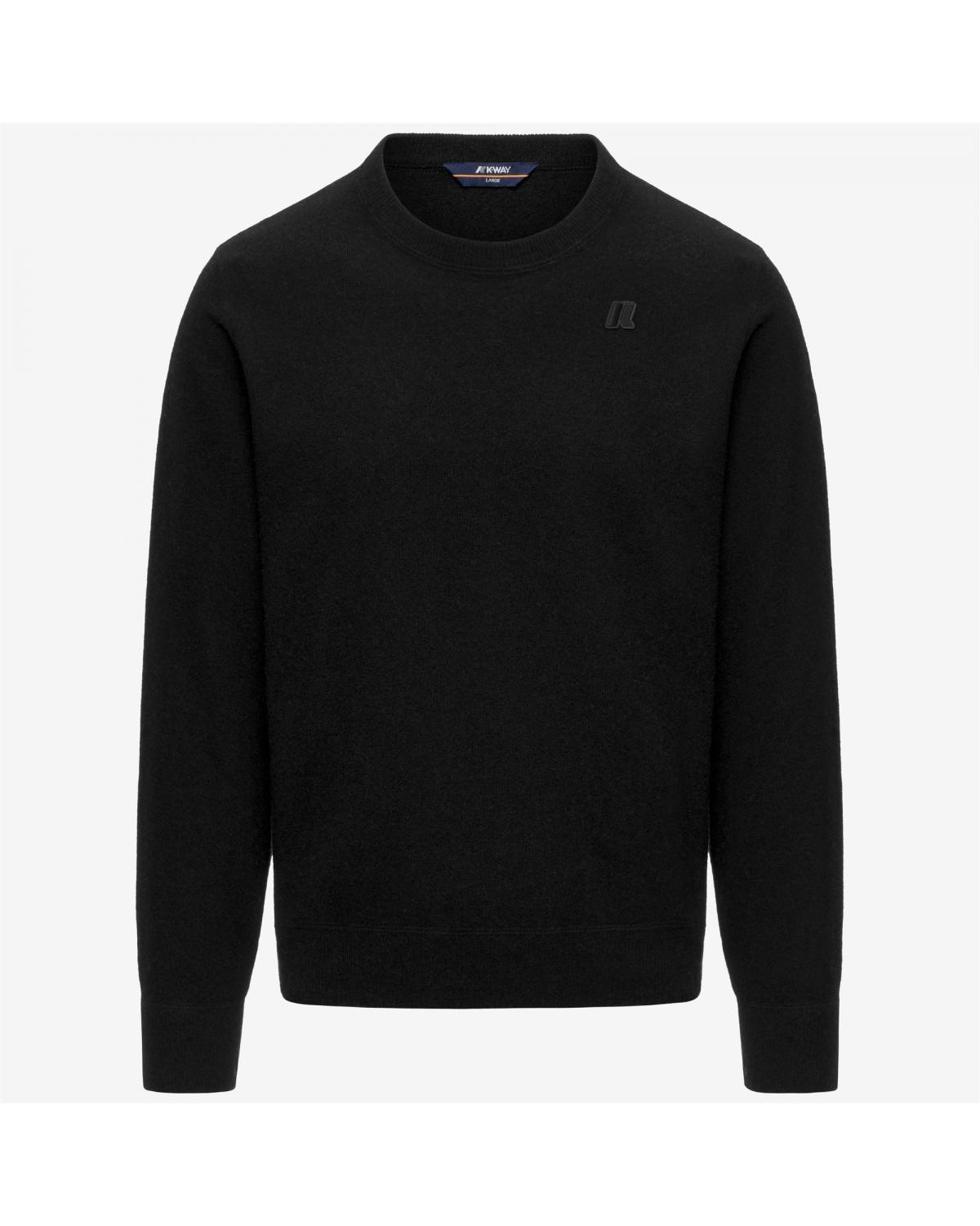 PULL K-WAY SEBASTIEN FLEECE STICH NOIR