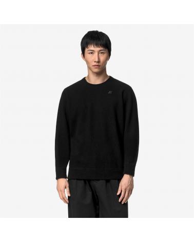 PULL K-WAY SEBASTIEN FLEECE STICH NOIR