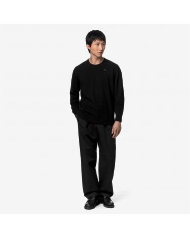PULL K-WAY SEBASTIEN FLEECE STICH NOIR