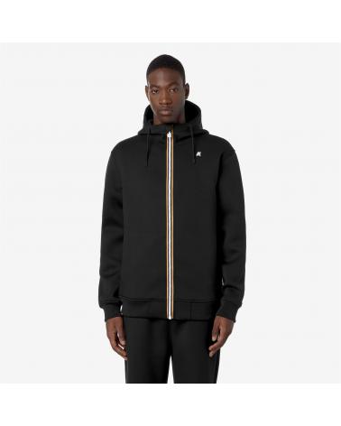 VESTE SWEAT K-WAY RAINER SPACER NOIR