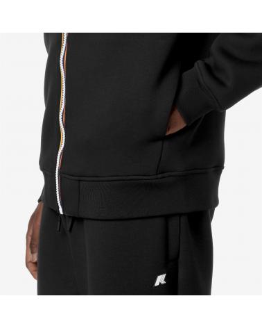VESTE SWEAT K-WAY RAINER SPACER NOIR