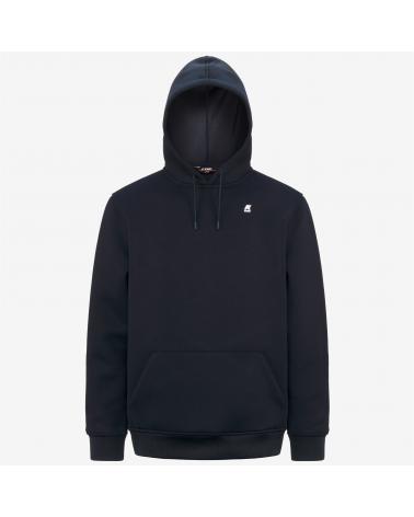 SWEAT HOODIE K-WAY BERNIE SPACER MARINE