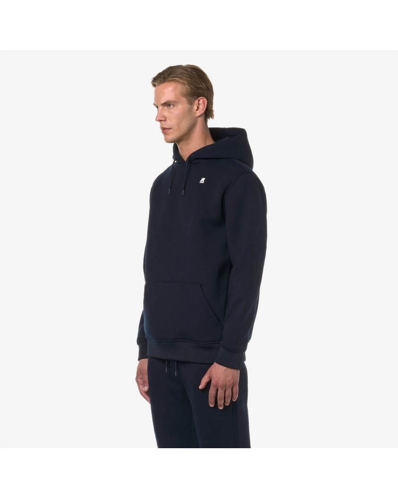 SWEAT HOODIE K-WAY BERNIE SPACER MARINE