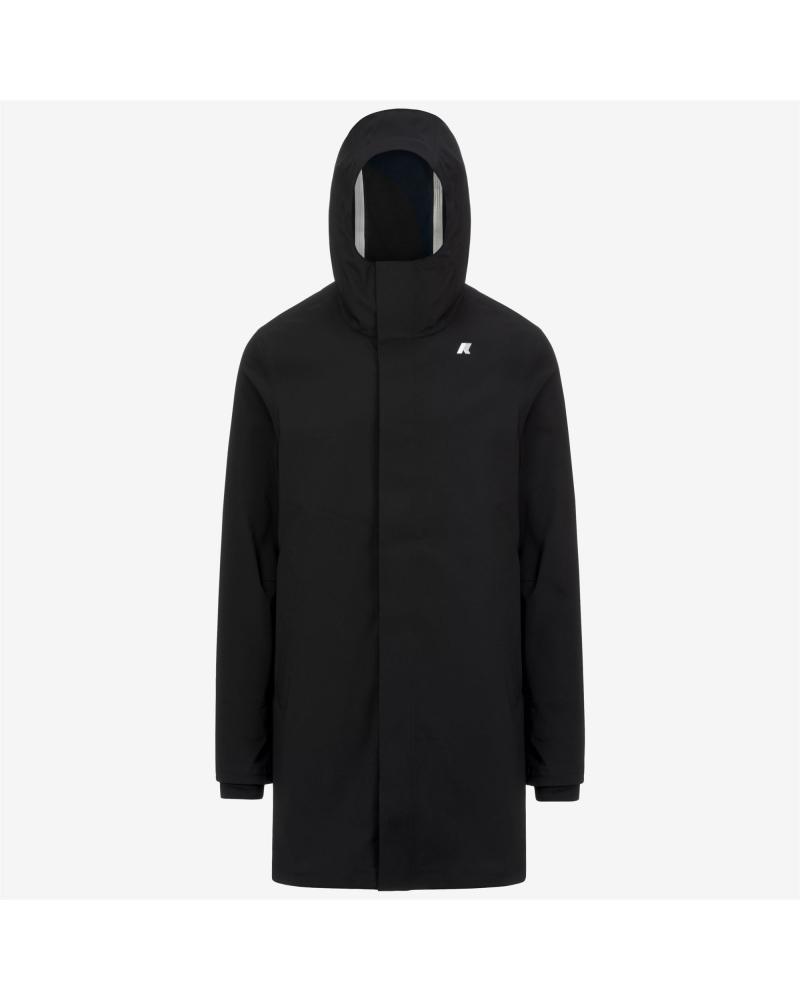 Veste K-WAY Thomas Bonded  Black-Blue Depht NOIR