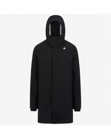 Veste K-WAY Thomas Bonded  Black-Blue Depht NOIR