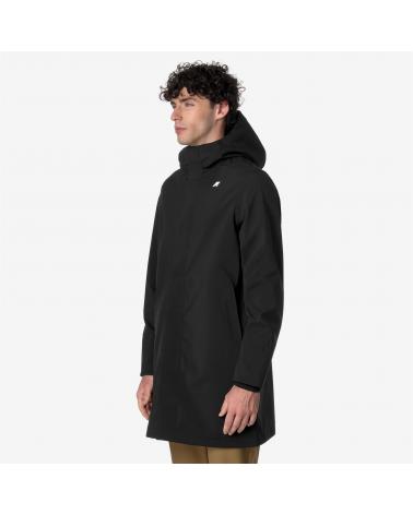 Veste K-WAY Thomas Bonded  Black-Blue Depht NOIR