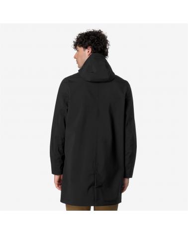 Veste K-WAY Thomas Bonded  Black-Blue Depht NOIR