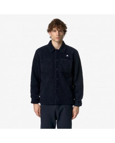 SURCHEMISE K-WAY  CAMERON SHERPA POLAR  MARINE