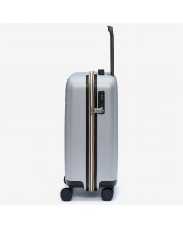 VALISE K-WAY EUDOXIE LOGO GREY MID GRIS 