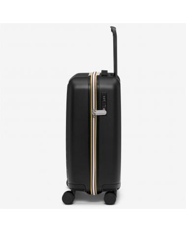 VALISE K-WAY EUDOXIE LOGO MARINE BLACK PURE