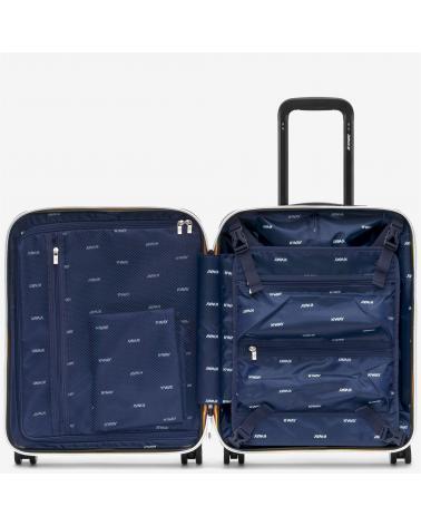 VALISE K-WAY EUDOXIE LOGO BLUE WI LD BLEU ACIER
