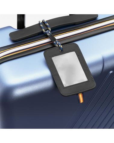 VALISE K-WAY EUDOXIE LOGO BLUE WI LD BLEU ACIER