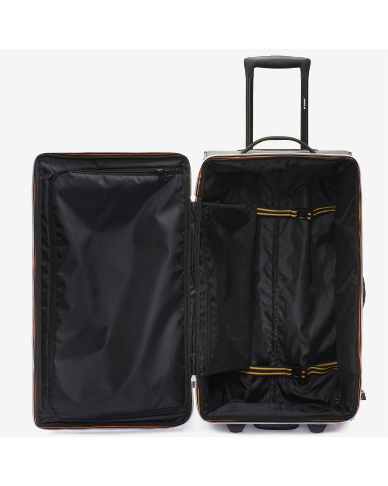 VALISE K-WAY BLOSSAC GREEN BLACK KAKI