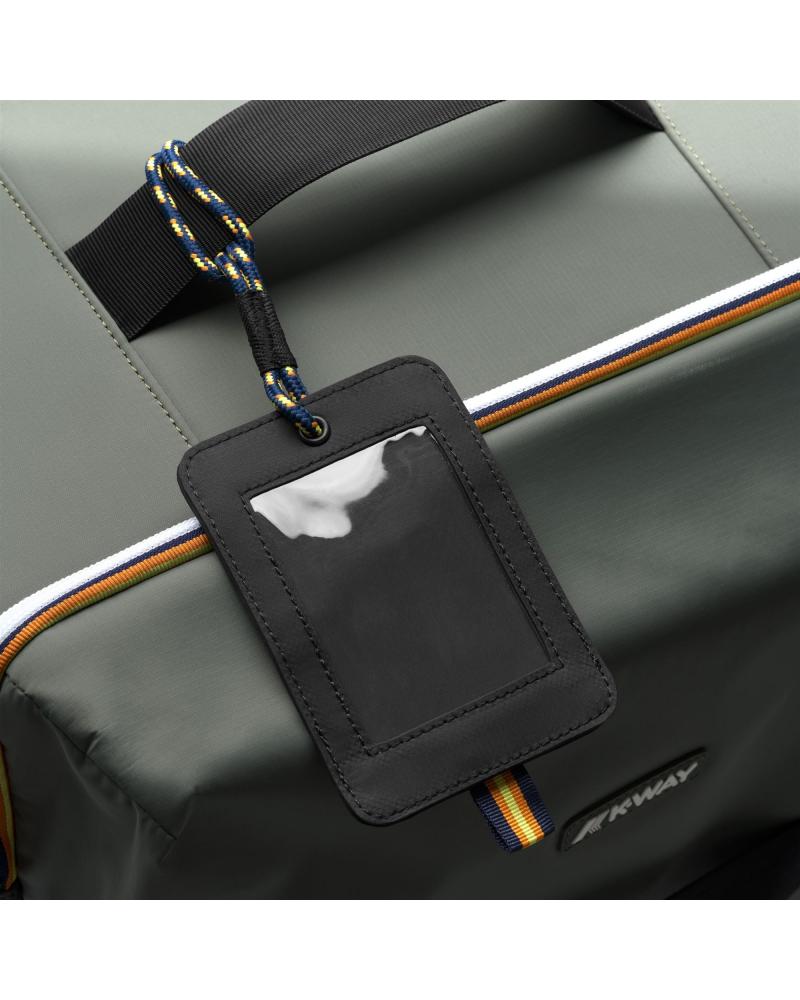 VALISE K-WAY BLOSSAC GREEN BLACK KAKI
