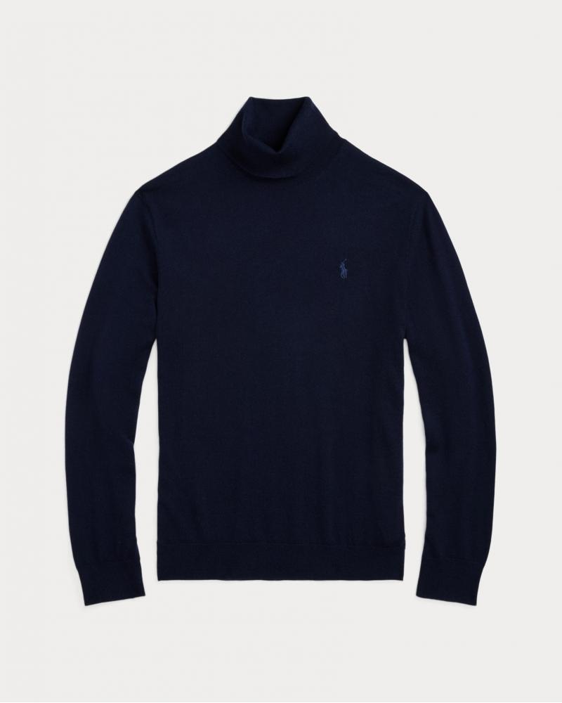PULL COL ROULÈ RALPH LAUREN MARINE