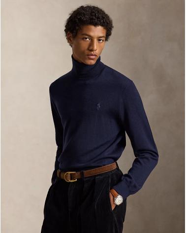 PULL COL ROULÈ RALPH LAUREN MARINE