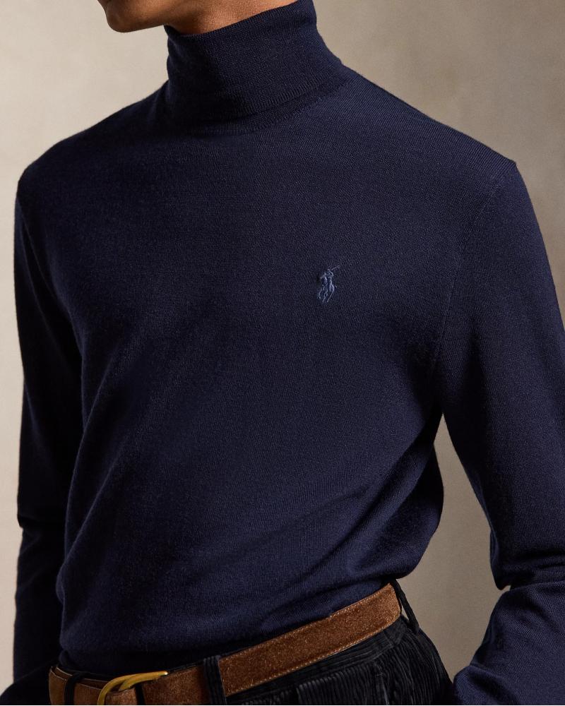 PULL COL ROULÈ RALPH LAUREN MARINE