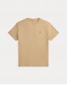 T-shirt  Ralph Lauren en jersey à col rond BEIGE