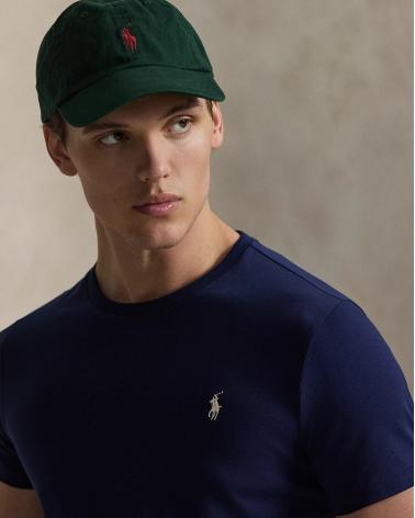 T-shirt  Ralph Lauren en jersey à col rond MARINE