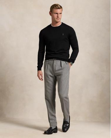 PULL COL ROND RALPH LAUREN NOIR