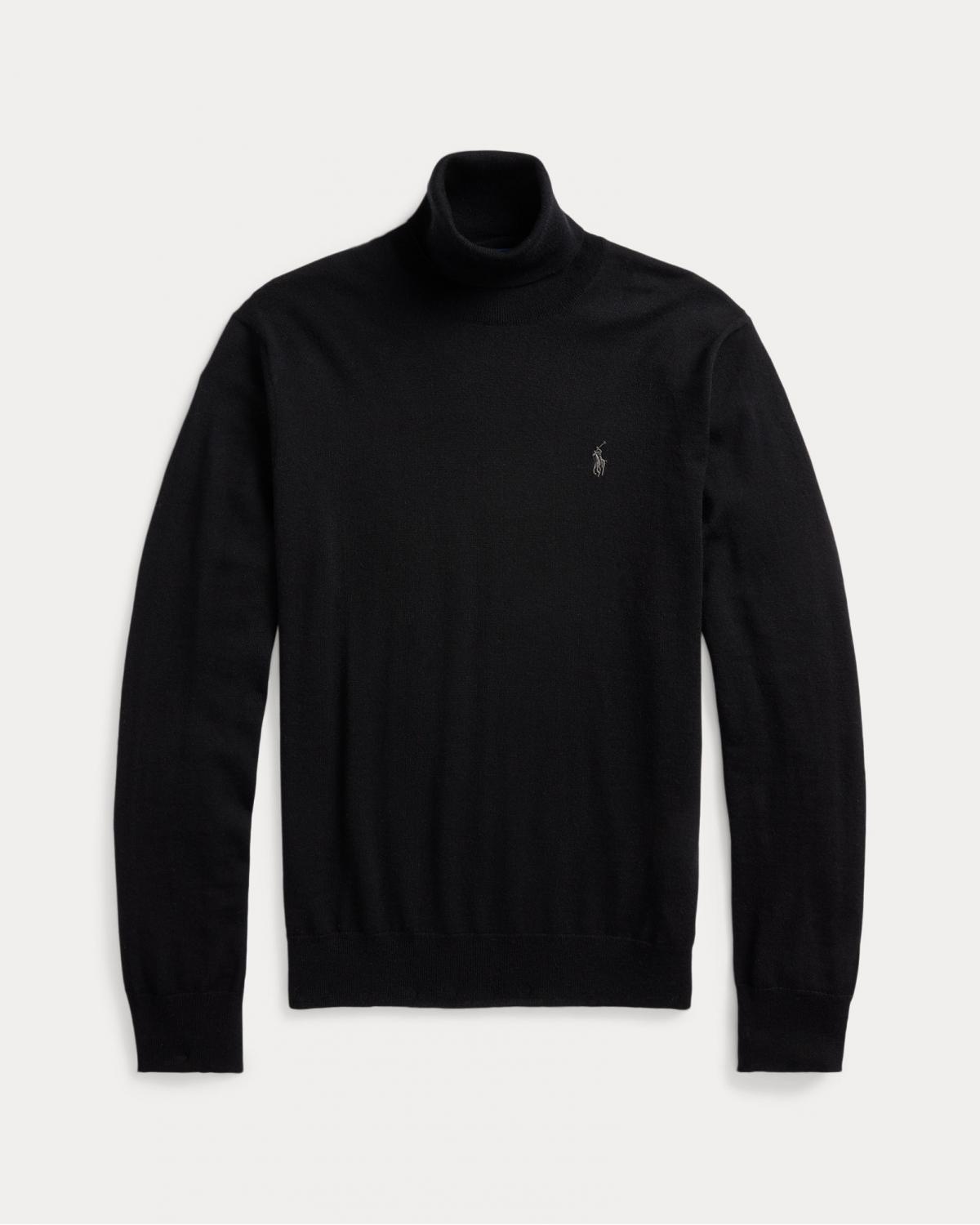PULL COL ROULE RALPH LAUREN NOIR