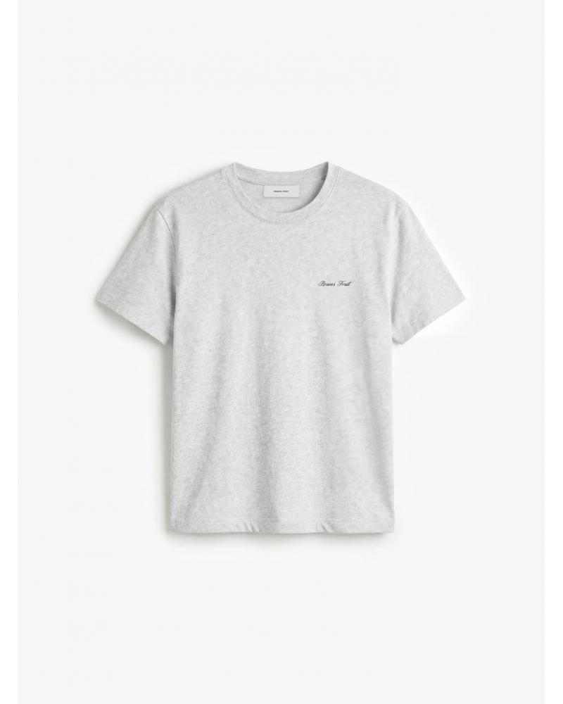 T-shirt ajusté à logo script Ajusté GRIS
