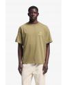 TEE SHIRT BRAMS FRUIT SUNFLOWER KAKI