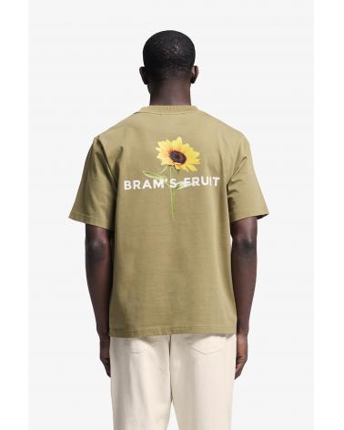 TEE SHIRT BRAMS FRUIT SUNFLOWER KAKI