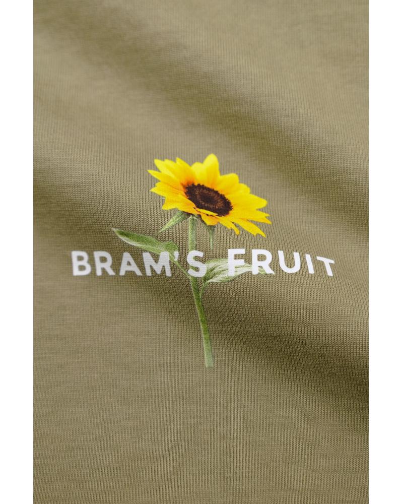 TEE SHIRT BRAMS FRUIT SUNFLOWER KAKI