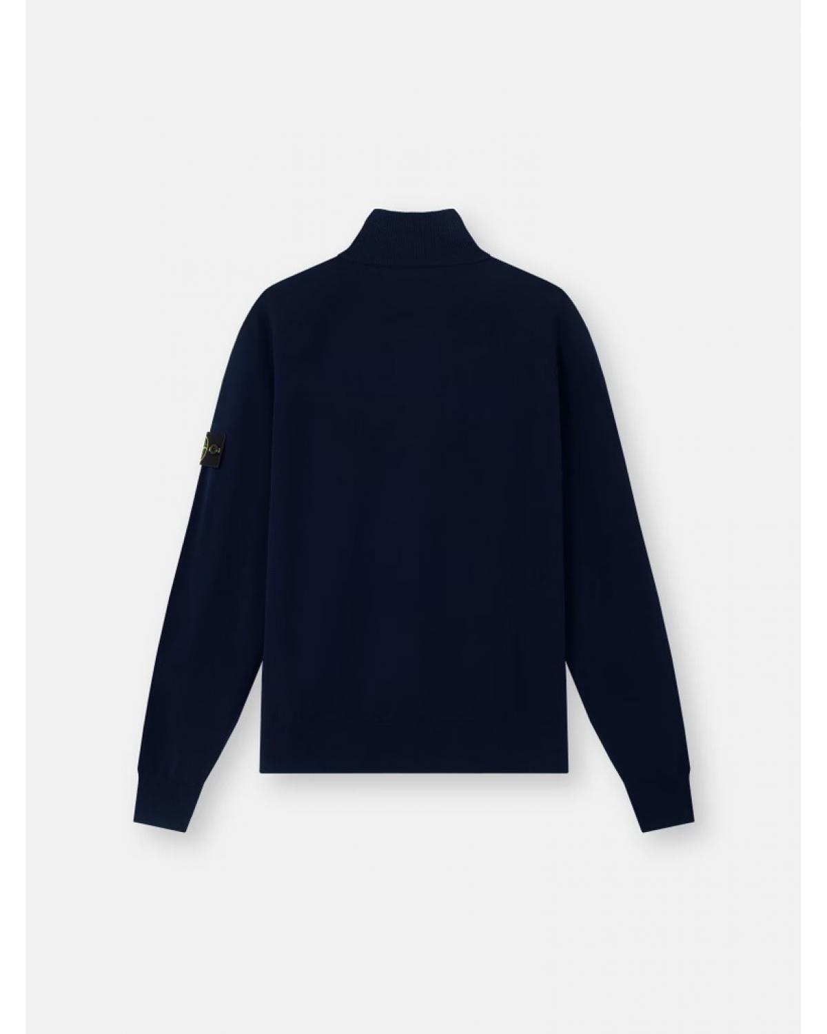 PULL POLO ZIP STONE ISLAND STRETCH RWS WOOL 51000 08  0029