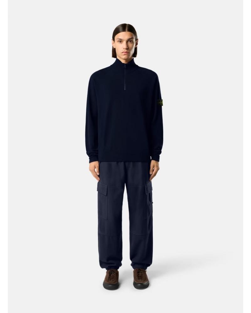 PULL POLO ZIP STONE ISLAND STRETCH RWS WOOL 51000 08  0029