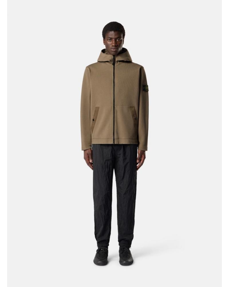 SWEATER HOODIE STONE ISLAND 6100020 S0472  005G  VERT MILITAIRE