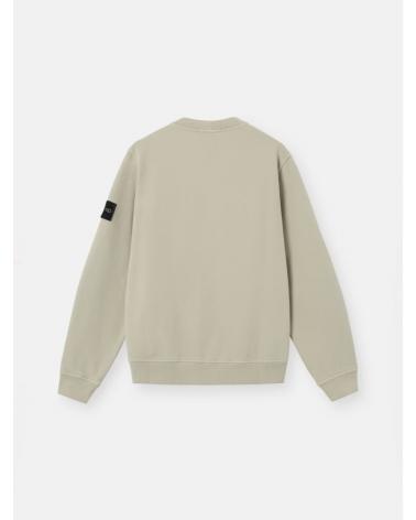 SWEAT STONE ISLAND COL ROND 6100038 S0A20 005G  VERT MILITAIRE KAKI