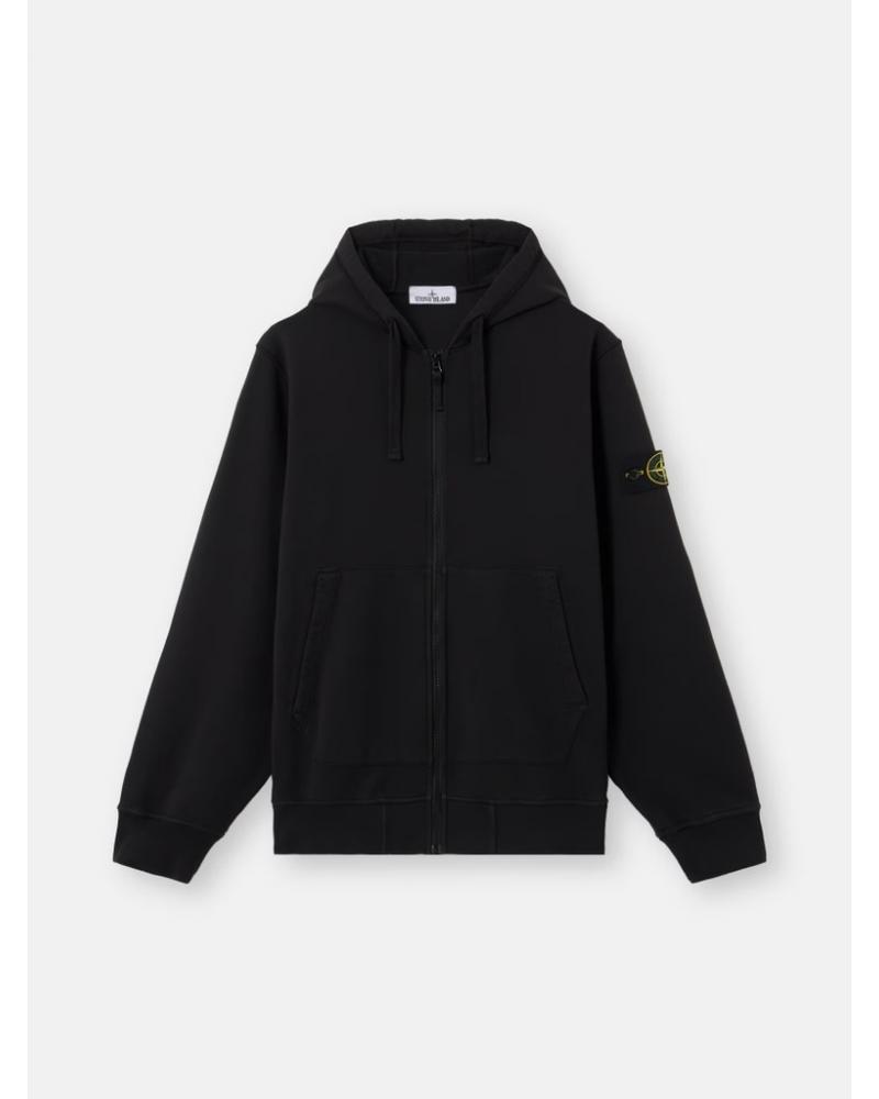 Sweat-shirt zippé STONE ISLAND 6100061 S0051  0062 à capuche GRIS