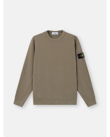 SWEAT STONE ISLAND 6100017  S0472  005G  VERT MILITAIRE