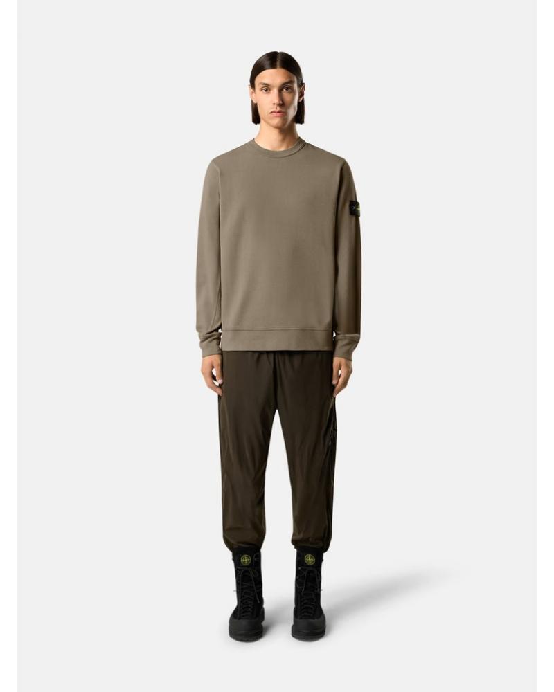 SWEAT STONE ISLAND 6100017  S0472  005G  VERT MILITAIRE
